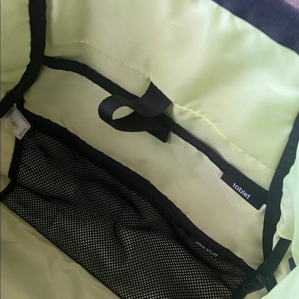 Adidas Striped Black and White Duffel Bag